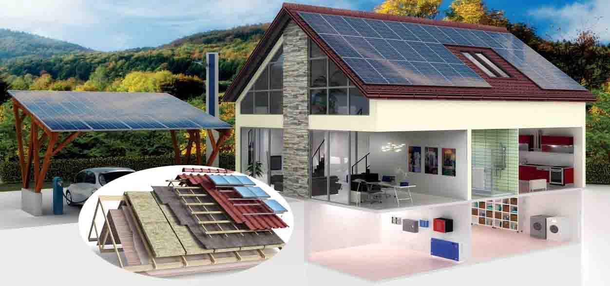 Pannelli Fotovoltaici - abitazione passiva