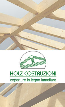 Holz Costruzioni - Coperture in legno lamellare